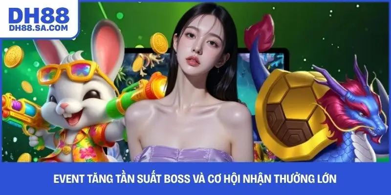 Event tăng tần suất boss và cơ hội nhận thưởng lớn 